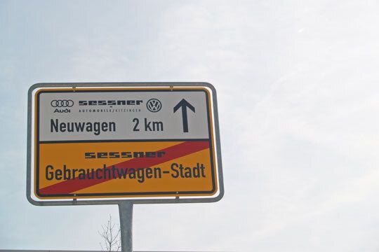 Bei Sessner ist der Neu- vom Gebrauchtwagenverkauf räumlich getrennt. (Archiv: Vogel Business Media)