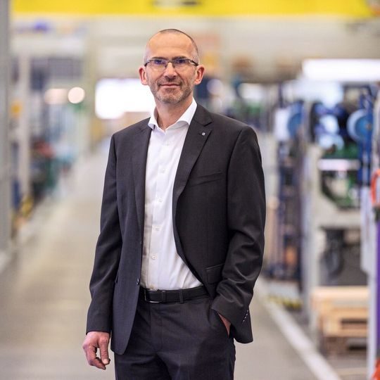 Andreas Conzelmann, CEO Trumpf Schweiz AG. Andreas Conzelmann, CEO Trumpf Schweiz AG.
