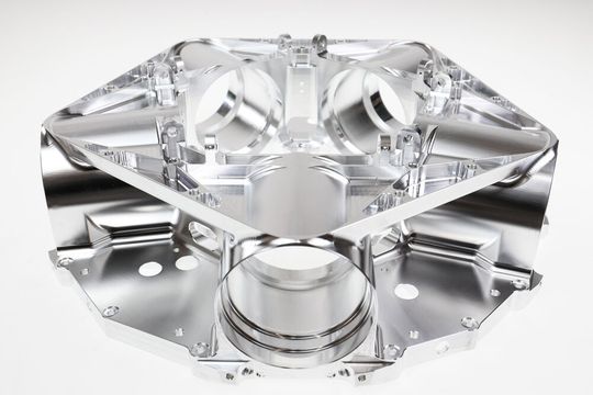 Open Mind is showcasing a series of complex workpieces produced using Hypermill as illustrative examples at AMB. Here is a propeller hub.(Source:  Open Mind)