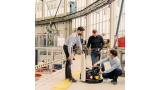 Gestalt Robotics wurde 2016 gegründet von einem Raketeningenieur, einem Roboterfachmann und einem Vision-Experten. v.l.n.r. Dr. Eugen Funk, Thomas Staufenbiel, Dr. Jens Lambrecht. (Gestalt Robotics)