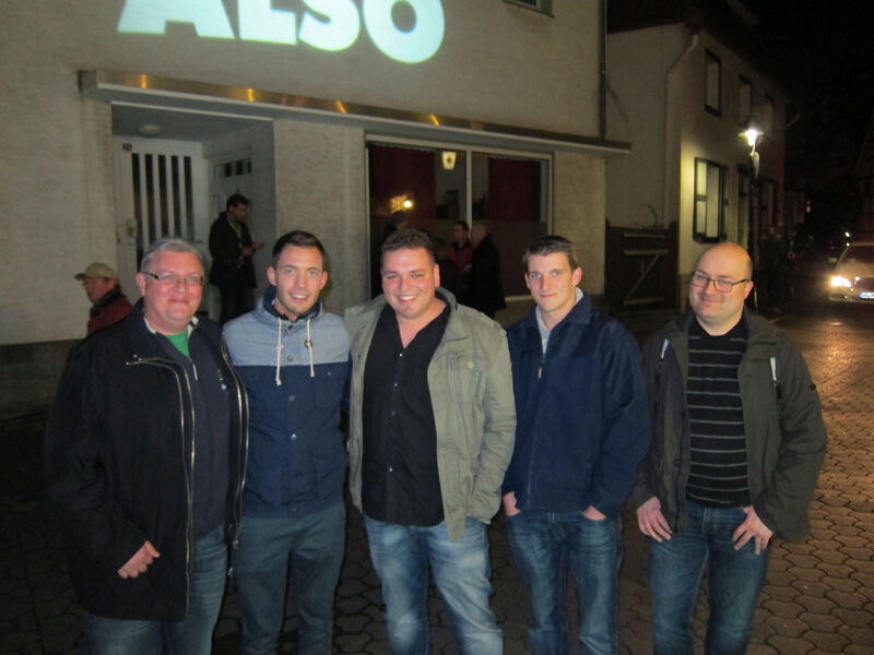 Das ATELCO-Team war bereit für die Kirmes (v. l.): Klaus Rüther, Manuel Miracco, Oliver Panitz, Rouven Ohrmann, Martin Kresing (Bild: IT-BUSINESS)