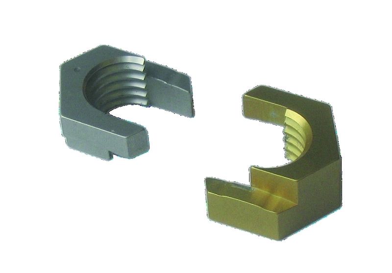 Bild 1: Die Sechskant-Twin-Nut in verschiedenen Montagephasen. (Archiv: Vogel Business Media)