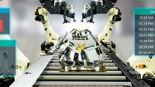 Die Digitalisierung der Produktion und der Geschäftsprozesse im Rahmen von Industrie 4.0 erfordert mehr und mehr den Einsatz von Plattformen.  (©ekkasit919 - stock.adobe.com)