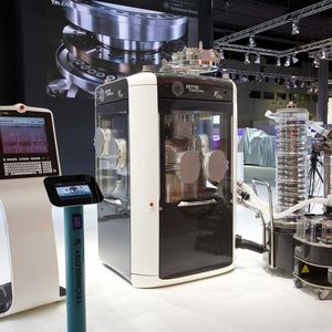 Großer Auftritt auf der Achema: Die Containment-Ausführung der FE 55.