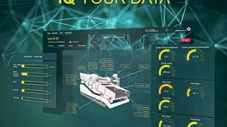 Alle relevanten Daten des Schwingsiebes sind auf dem Dashboard erkennbar, diese werden nun in eine eigene cloudbasierte IoT-Lösung eingebunden. (Bild: Schenck)