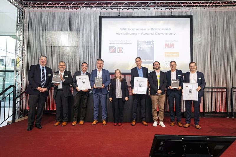Impressionen der Verleihung des „best Award“ 2025 am ersten Messetag. (Bild: Jürgen Biniasch)
