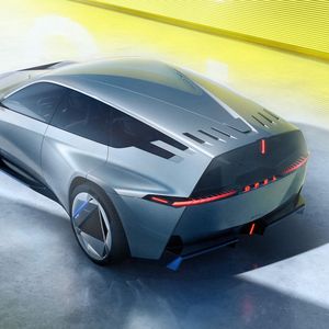 The steeply sloping rear end leaves room for luggage instead of sacrificing it for a coupe-style sloping roofline.(Source:  Opel)