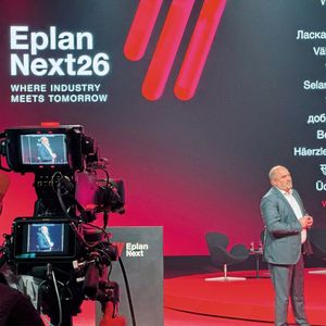 Eindrücke vom ersten  Eplan «Global Engineering Festival» in München: Es ging alles darum, den Engineering-Prozess zu verbessern und zu beschleunigen. (Bild:  Anne Richter, VCG)