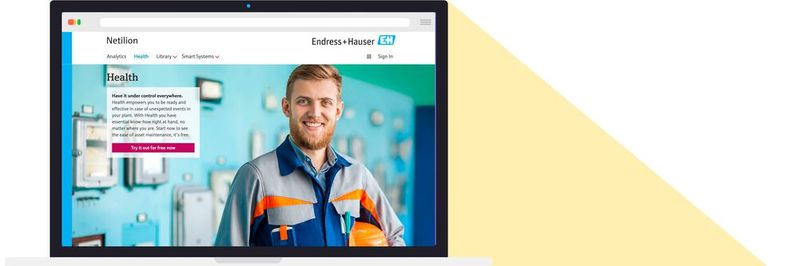 Die IIoT-Platform Netilion ist das Herzstück der digitalen Services bei Endress+Hauser und beschleunigt beispielsweise die Fehlersuche bei einem Ausfall. (Bild:  Endress+Hauser)