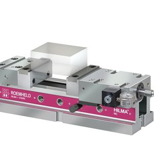 Hilma-Varoline-Spannsysteme können laut Metav-Aussteller Roemheld Werkstücke sowohl vertikal als auch horizonal fixieren. Außerdem verfügen sie über viele parametrische Einstelloptionen, mit denen man die Systeme in Sachen Verfahrweg, Aufspannfläche, Arbeitsraum der Maschine und Bearbeitungsprozess anpassen kann, erkklärt Roemheld.
