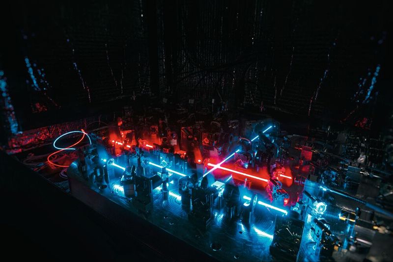 IonQ hat den ersten europäischen Quantencomputer in Betrieb genommen: Das Forte-System von IonQ lässt sich auf bis zu 36 algorithmische Qubits (#AQ) skalieren und kann über 34 Milliarden Möglichkeiten gleichzeitig verarbeiten.  (Bild: IonQ)