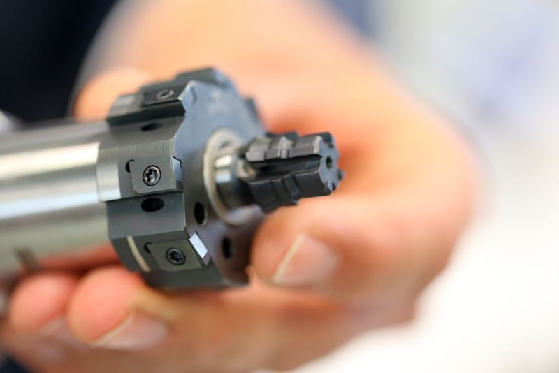 Genial: Modulares Reibsystem mit Innen und aussenspannden Hydrodehnspannfutter, das per additiver Fertigung hergestellt wurde. (Matthias Böhm)