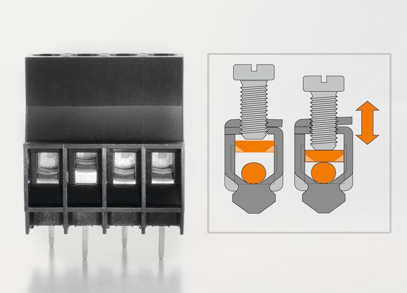 Bild 2: Durch das bewährte Zugbügelsystem mit WIRE GUARD und WIRE READY stellen Anwender einen vibrationssicheren und wartungsfreien Leiteranschluss her (Bild: Weidmüller)