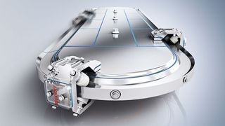 La version en acier inoxydable au degré de protection IP 69K permet au système XTS d'accéder aux champs d'application caractérisés par des exigences hygiéniques élevées. (Beckhoff Automation AG)