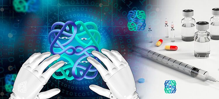 AI generated proteins. Researchers at Chalmers University of Technology, Sweden, present a way to generate synthetic proteins using Artificial Intelligence. The new approach has huge potential for developing efficient industrial enzymes as well as new protein-based medicine, such as antibodies and vaccines. (Pixabay/ Yen Strandqvist, Chalmers ​)