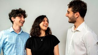 CTO Riccardo Maggioni, CPO Camilla Mazzoleni, and CEO Federico Martelli from the ETH Zurich and HSG startup Forgis. (Image:Forgis)