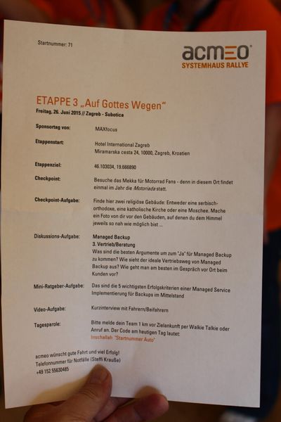Die Aufgaben der dritten Etappe erfordern Detailwissen oder Internet-Zugang. (Bild: Holger Esseling)