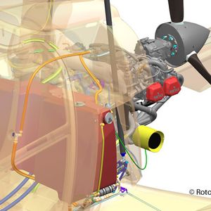 Der Rotorvox C2A ist in Leichtbauweise mit einem Vollcarbon-Monocoque-Cockpit vergleichbar mit den Cockpits der Formel 1 gebaut.