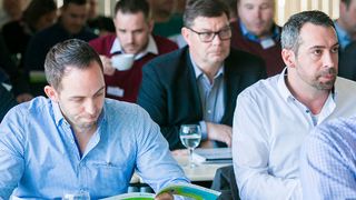 Viele interessante Vorträge gab es auf Baustoff-Technik-Tag Anfang Februar in Ostfiltern zu hören. (Bild: Benjamin Stollenberg | Fotografie)