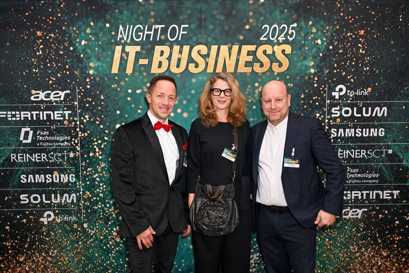 Das Seagate Team (v. l.) Sascha Bosen, Barbara Meister und Frank Gerich. (Bild: Hannes Magerstädt)