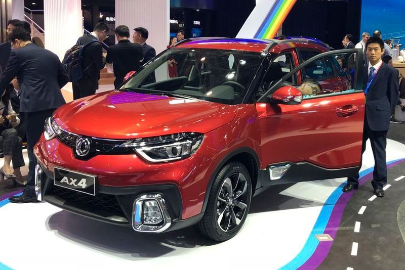 SUV gibt es in Peking in Massen zu sehen, zum Beispiel den AX4 von Dongfeng.  (Stefan Grundhoff)
