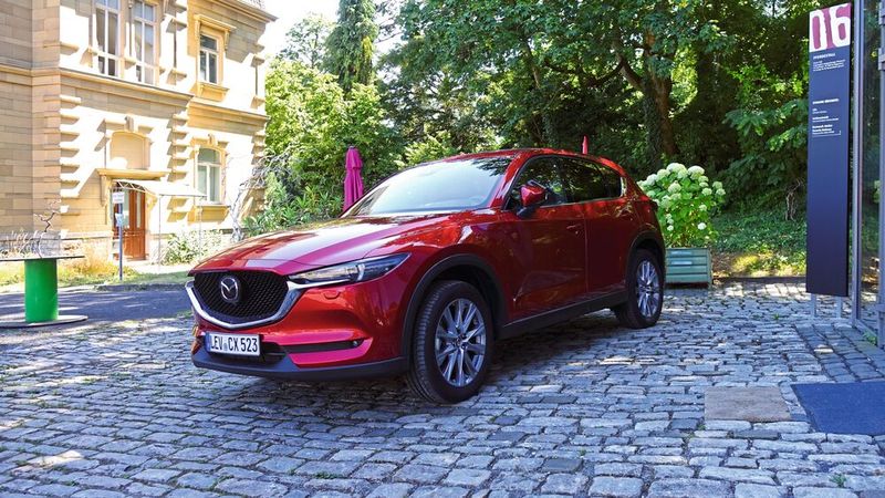 Der Mazda CX-5 Skyactive-D mit 110-kW-Dieselmotor.(Bild:  Sven Prawitz/Vogel Communications Group)