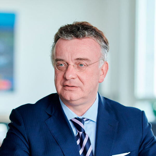 VCI-Präsident Christian Kullmann: „Das grüne Programm ist eine Eistonne für Wachstum und Wohlstand in diesem Land.“ (Frank Preuss/Evonik)