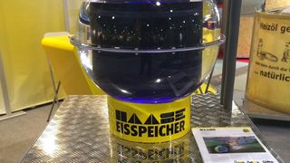 Modell des Haase-Eisspeichers. (Bild: Haase GFK-Technik)