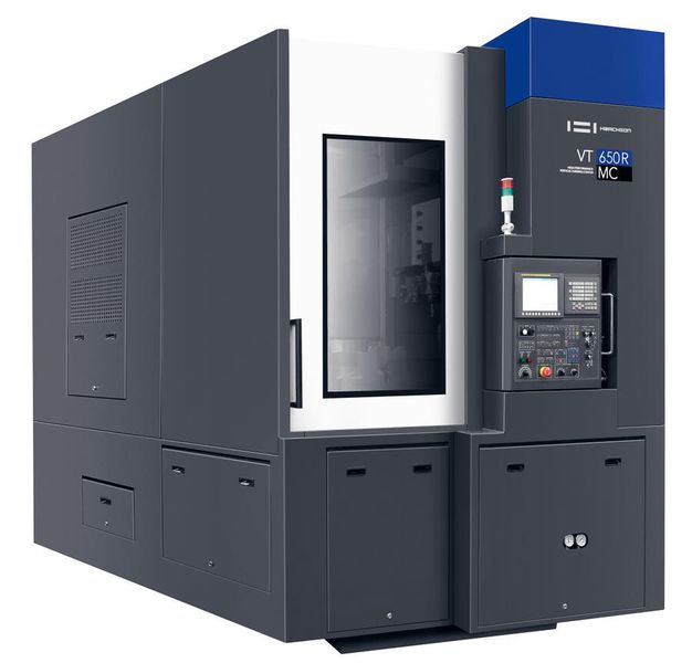 Die Hwacheon VT 650 ist prädestiniert für die Bearbeitung von schwer zerspanbaren Werkstoffen, sowie Fertigung großer und daher gewichtiger Werkstücke wie Getriebemotoren und Turbinenteile. (Bild: Hommel Maschinentechnik)
