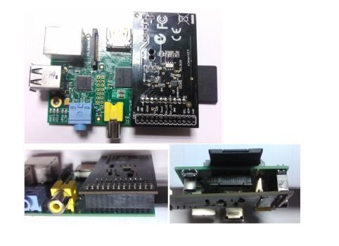 Raspberry Pi und XTRINSIC-SENSE BOARD  (Bild: Farnell)