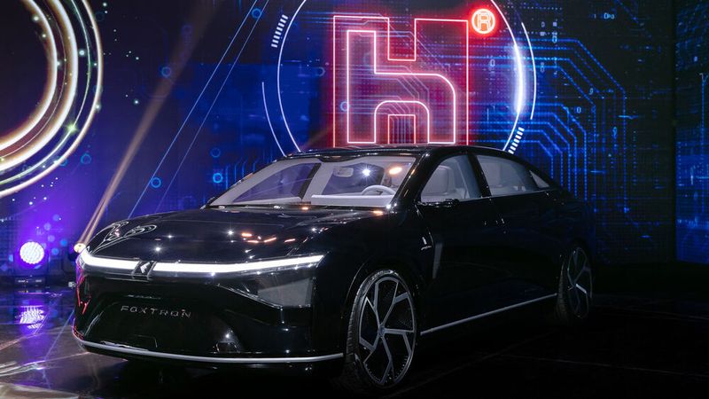 Das Model E wurde von Pininfarina gestaltet. (Bild: Foxconn)