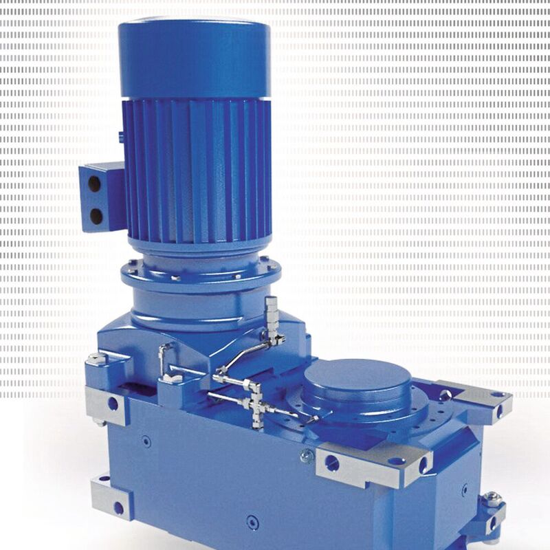Eine effiziente Antriebslösung für die Prozessindustrie; der Safomi-IEC-Adapter für Maxxdrive-Industriegetriebe in Kombination mit Antriebsmotor.