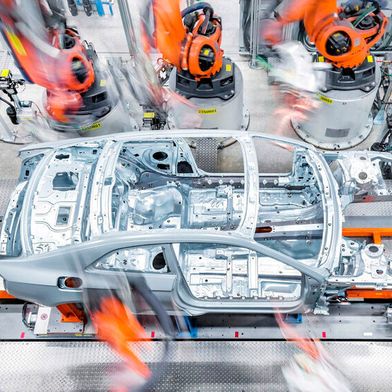 Die Überschüsse in der Automobilindustrie sprudeln bei vielen etablierten Herstellern nicht mehr. Das durchschnittliche Ebit ist im ersten Halbjahr stark gesunken. (Bild: Audi)