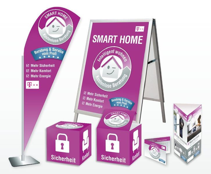Mit der Smart Home-Toolbox von Eno soll der Einstieg in das neue Thema erleichtert werden. Von Schulungen über Marketingmaterial und Präsentationsmöglichkeiten bis hin zur konkreten Projektunterstützung hat Eno hier einiges an Unterstützung. (Bild: Eno)