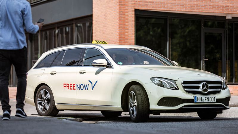 Hamburg will das Aus für Verbrenner-Taxis.(Bild:  Free Now)