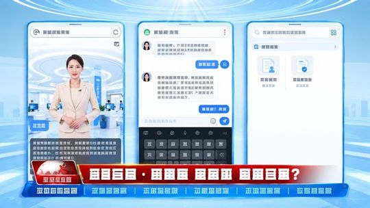 In der Wirtschaftsentwicklungszone Peking wird KI zunehmend in Bereichen wie der Unternehmensansiedlung, der Marktüberwachung und der Stadtverwaltung eingesetzt. So kann beispielsweise der Unternehmensberater in der Servicehalle per Sprachdialog Richtlinien, Vorschriften, Finanzdienstleistungen, Personalvermittlung und andere Förderprogramme für anreisende Unternehmen erläutern.(Bild:  CCTV News Client)