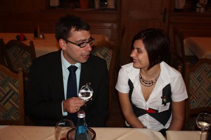 Mario Gothan (Comstor) und Maria Strazzeri (IT-BUSINESS Akademie) (Archiv: Vogel Business Media)