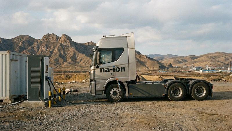 In China arbeiten mehrere Unternehmen an Natrium-Ionen-Akkus für schwere Lkw.(Bild:)