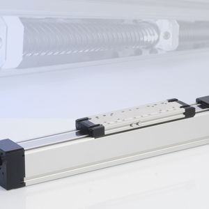 Bei der spindelgetriebenen RK DuoLine verhindert eine mitlaufende Spindelunterstützung das unerwünschte Aufschwingen der Spindel bei hohen Drehzahlen und Spindellängen