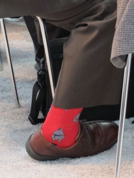 Die witzigsten Socken auf der CeBIT               (Bild: IT-BUSINESS)
