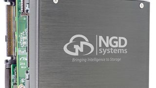 Die Newport-Plattform von NGD Systems verbindet SSDs mit Computing-Fähigkeiten. (Screenshot / NGD Systems)