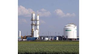 Die Niederlassung der Praxair in Biebesheim  (Bild: Wikipedia)