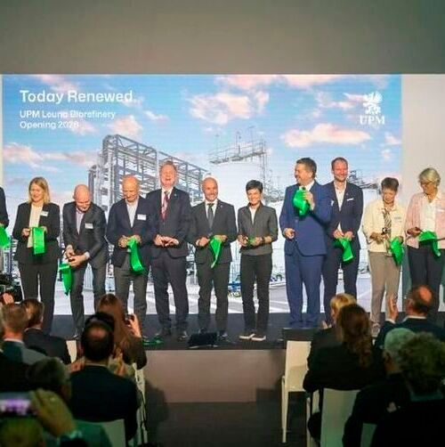 UPM inaugurates its Leuna biorefinery, opening a new industrial platform for renewable chemicals. (Source:  UPM)