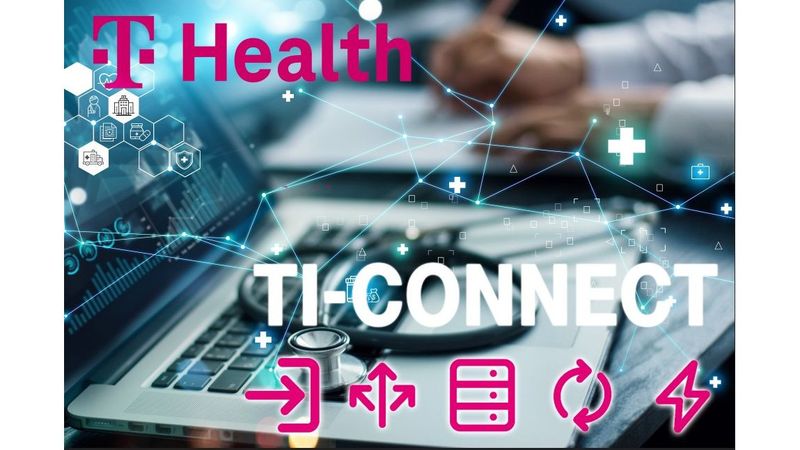 Der TI-Connect soll Arztpraxen, Pflegeeinrichtungen und Krankenhäusern die Arbeit spürbar erleichtern.(Bild:  Deutsche Telekom)