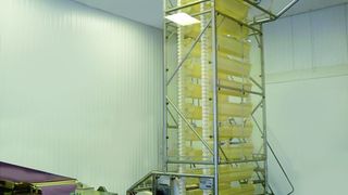 Das komplette Gerüst ist als Modulbauweise ausgeführt.  (Bild: Wiese)