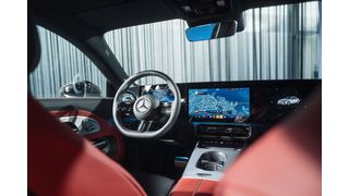 Cockpit of the Mercedes CLA 250+ Shooting Brake with EQ technology: In China, the all-electric CLA is set to be equipped with an AI agent from ByteDance. (Image:Mercedes-Benz AG)