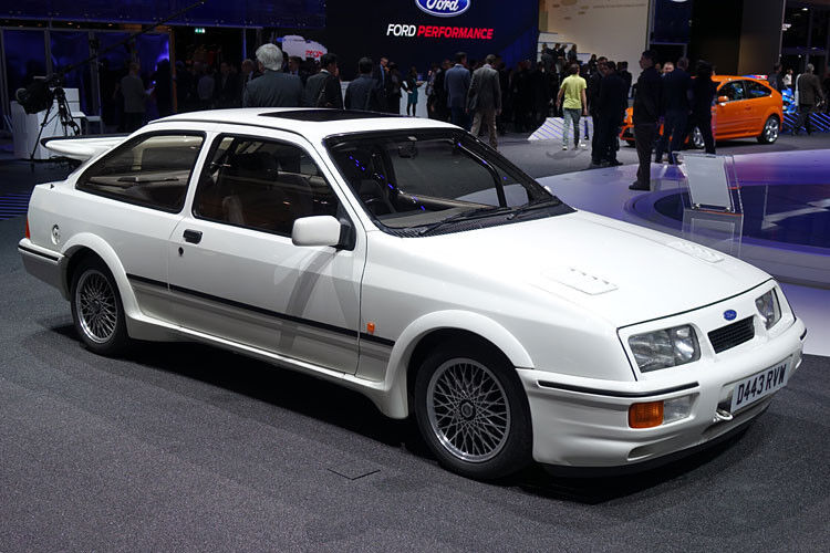 Ford hatte schon immer Fahrzeuge mit Leistung im Portfolio. Der Sierra RS Cosworth ist ein sehr gutes Beispiel. (Foto: Christian Otto)