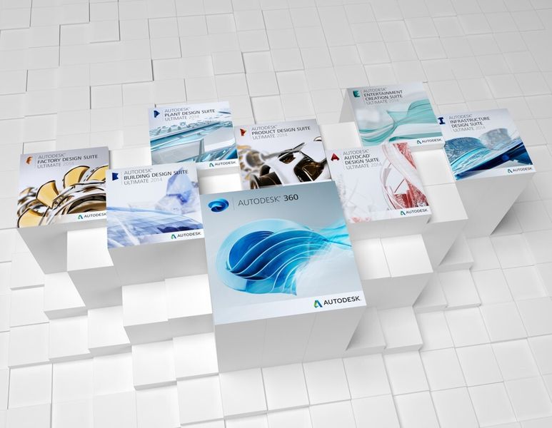 Die Autodesk Design und Creation Suites 2014 mit integrierem Desktop und Cloud für umfassendere Workflows. (Bild: Autodesk)