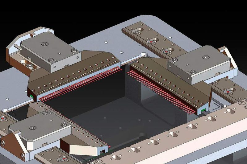 Bild 2: Die Bauteile der Medizintechnik besitzen oft komplizierte Konturen, bei denen standardisierte Spannmittel versagen. Individualisierte Spannmittel und Mehrfachaufnahmen schaffen Abhilfe. (Archiv: Vogel Business Media)