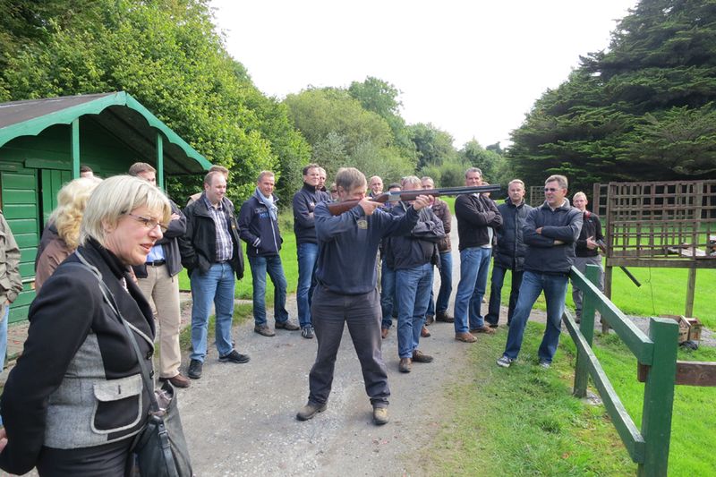 Auch Tontaubenschießen konnten die Acer-VIP-Partner ausprobieren. (COMEO Event GmbH)